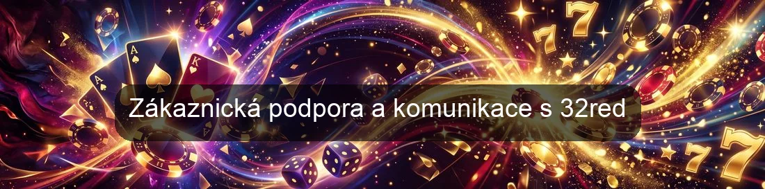 Zákaznická podpora a komunikace s 32red